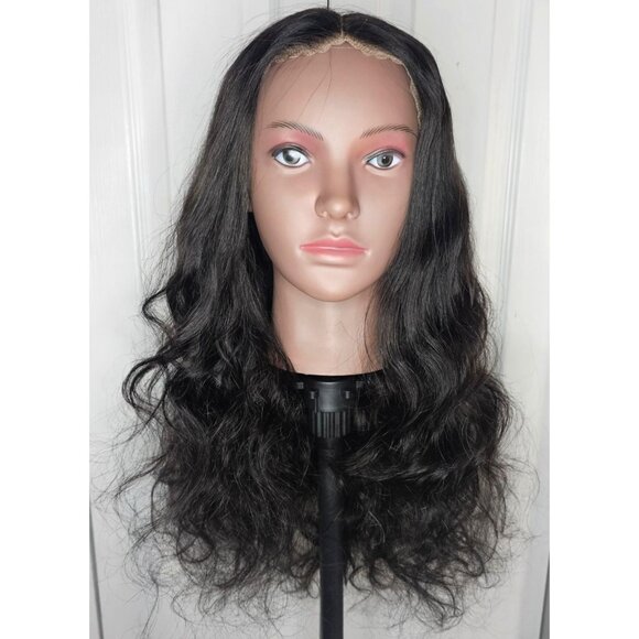 OQ Human Hair Body Layered Wave 24 in Wig Wear and Go 13x6 Lace Front Ear to Ear - Picture 2 of 8